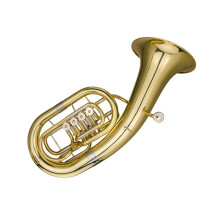Euphonium Brass Instrument with Smooth Piston Valves for Beginners and Adults School Band