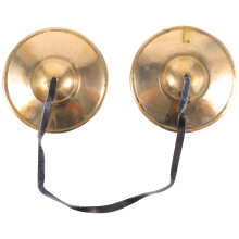 Handmade Copper Tingsha Cymbals with Clear Resonant Tone for Meditation Yoga and Beginners