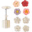 Cookie Press Set for Pastries and Biscuits, Flower Shape Cutter, Precision Dough Shaping Tool 4