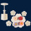 Cookie Press Set for Pastries and Biscuits, Flower Shape Cutter, Precision Dough Shaping Tool 3