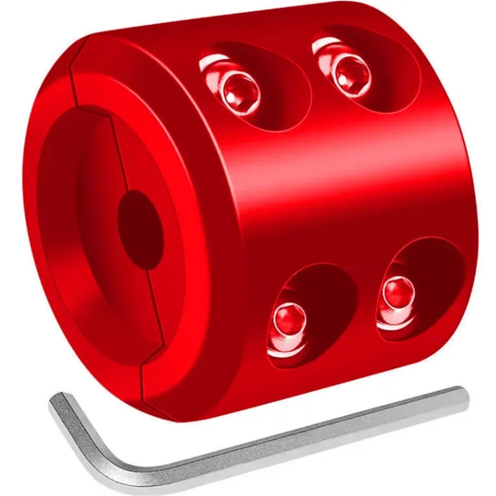 Winch Cable Hook Stopper Heavy Duty Atv Utv Accessories For Offroad Damage Prevention Red 9455672133845