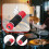 Red Hi Hat Clutch Heavy Duty Drum Hardware Secure Cymbal Mounting Quick Installation 5