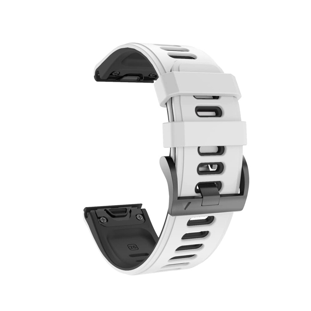 22Mm Silicone Strap Quick Release Adjustable Fit Watch Band For Garmin Approach S60 S62 9174973725091