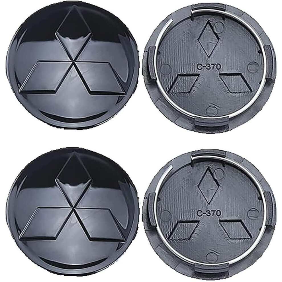 4Pcs 60Mm Wheel Center Caps For Mitsubishi Waterproof Dustproof Scratchresistant Rim Covers 9053599214458