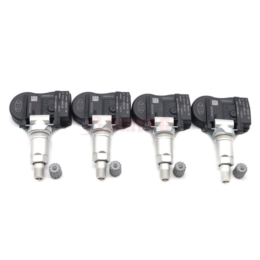 Set Of 4 Tpms Sensors 315Mhz Oe Fit For Dodge Chrysler Jeep 56029526Aa Replacement 9053599214922