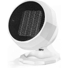 (As show, One size) Home Office Small Heater Desktop Heater Mini Energy Saving Energy Saving Heaters White Heater,2024 Ping
