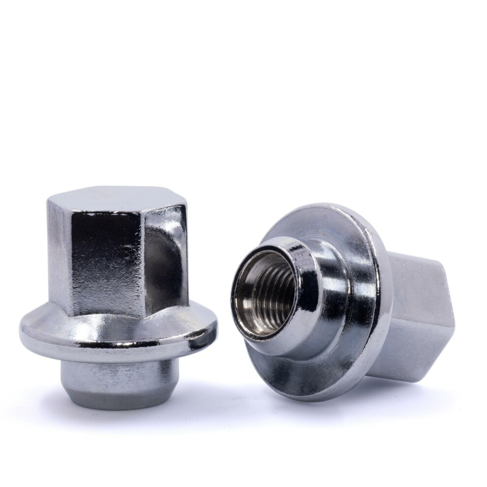 Chrome Lug Nuts 7/1620 Thread For Chevy Camaro Corvette Firebird, 20Piece Steel Chrome Plated 9174973726098