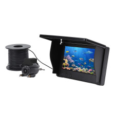 1080P Underwater Fishing Camera with 4.3in Sunshield Display and Wide Angle Fish Finder for Ice Fishing