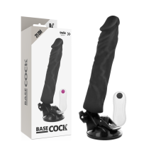 BASECOCK - REALISTIC VIBRATOR REMOTE CONTROL FLESH 21 CM -O- 4 CM TALLA 1