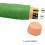 BAILE - BILL REALISTIC VIBRATOR 22.5 CM GREEN 4