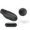 PRETTY LOVE - GILO SILICONE FINGER VIBRATOR BLACK 1