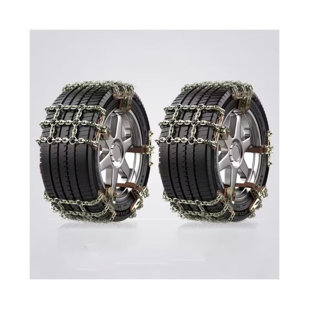 Car Snow Chains For Audi Q7 Suv 20152024, Durable Steel Anti Slip Winter Tire Chains, Enhanced Traction 9174973130963