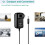 Power Adapter Replacement for Uniden Scanner BC600XLT BCD996T, Stable Power Output and Durable Cable 5