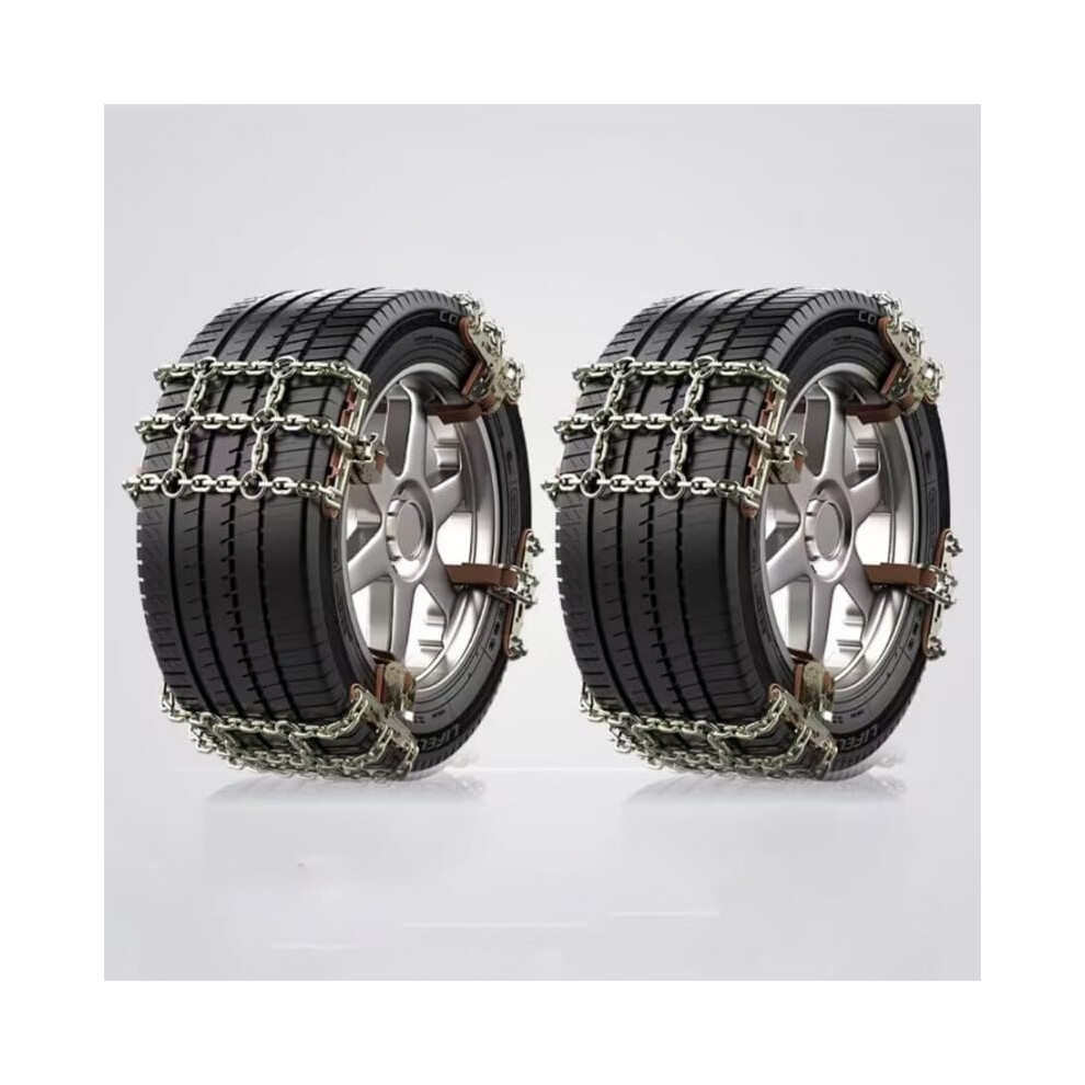 Snow Chains For Audi Q7 Suv 165195Mm, Durable Antislip Winter Tire Chains, Enhanced Traction 9174973130116