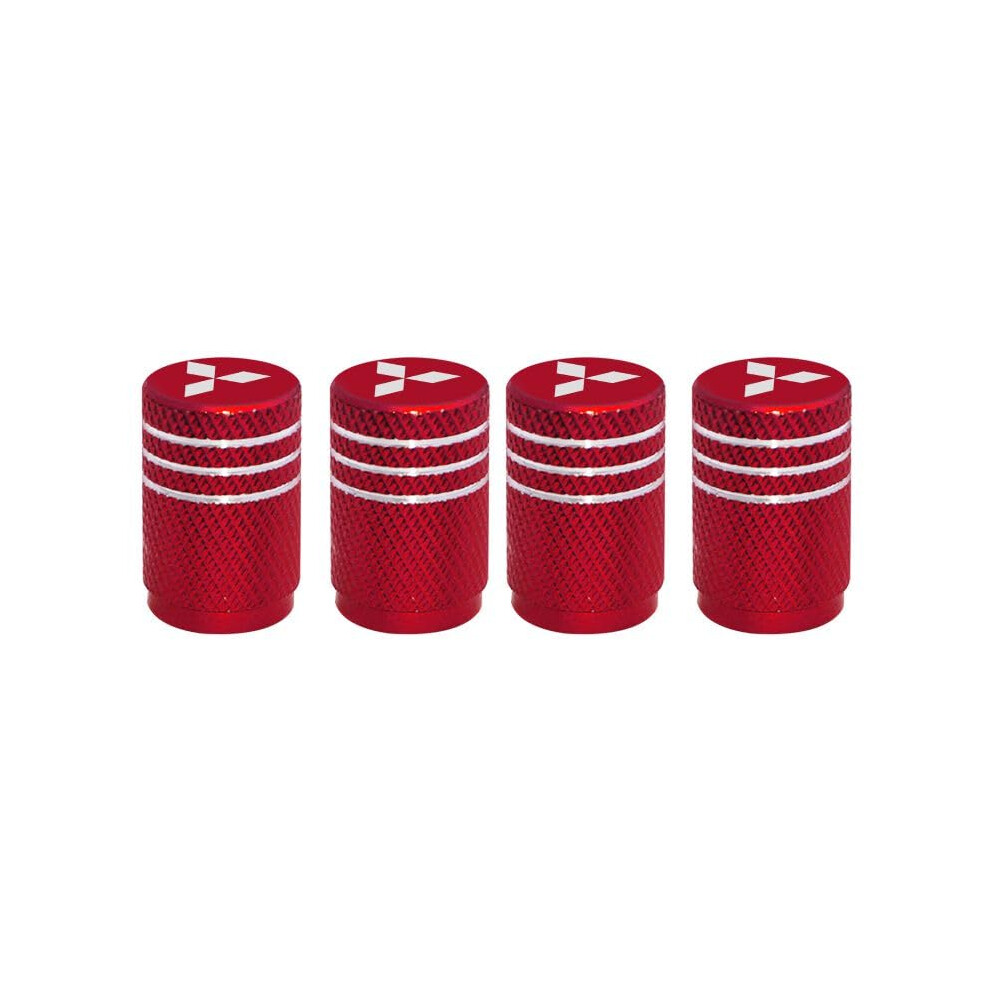 Tire Valve Stem Caps For Mitsubishi Ek X 20192023, Rustproof Aluminum Alloy, Leakproof Seal, 4Pack 9174973727408
