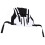 Hiking Reflective Vest Waterproof Polyester, White, 47x42cm 1