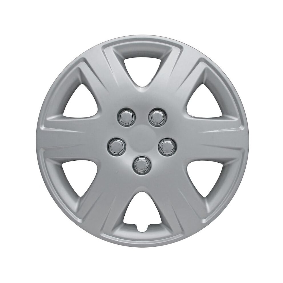 Hubcap For Toyota Corolla 20052008 15 Inch Abs Wheel Cover Factory Style Single Piece Silver 9174973727538