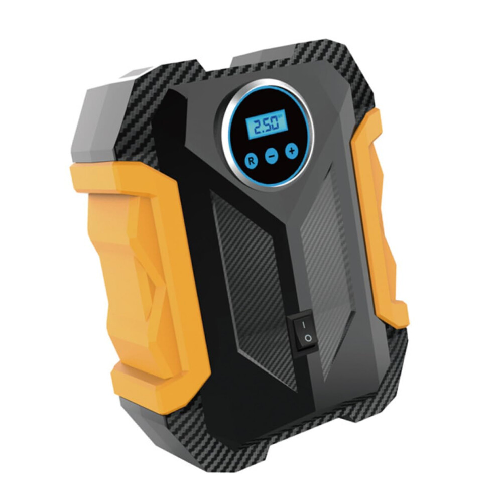 Portable Tire Inflator With Digital Display, Fast Inflation Air Compressor For Cars, Bikes And Balls 9053599216360