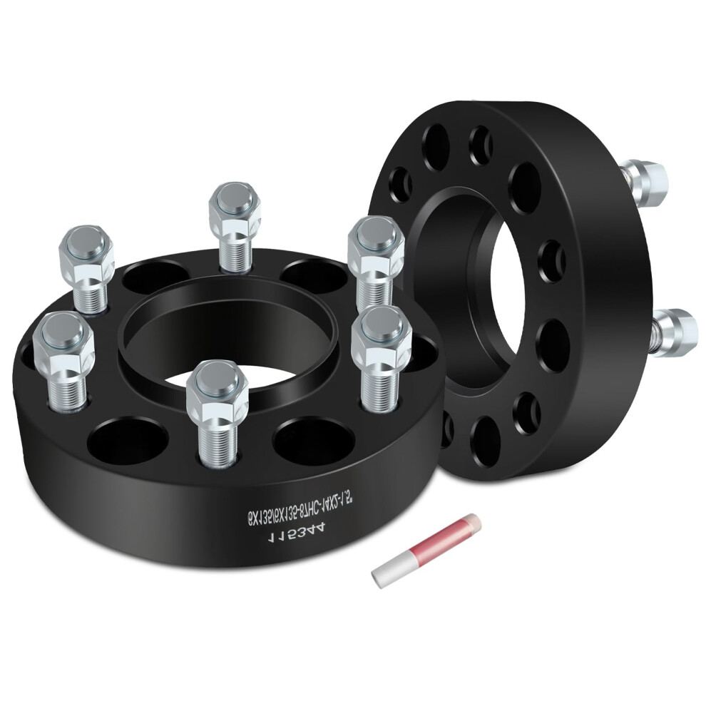 2Pcs 1.5 Inch Hub Centric Wheel Spacers 6X135 87Mm For Ford F150 Expedition Navigator Mark Lt 9053599216384