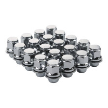 24pcs 12x1.5 Chrome Precise Fit Wheel Lug Nuts SCM435 Steel for Toyota Lexus Mitsubishi