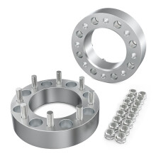 8x6.5 Hubcentric Wheel Spacers 2 Inch 50mm Forged for Ram 2500 3500 F250 F350 8 Lug 2Pcs