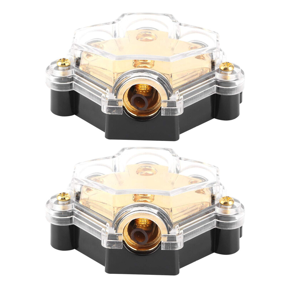 Car Audio Power Distribution Block 3 Way 1 In 3 Out Performance Splitter For Amplifiers 9092120614756