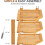 Bamboo Kitchen Organizer Corner Shelf Rack for Counter, SpaceSaving Plate and Bowl Storage 5