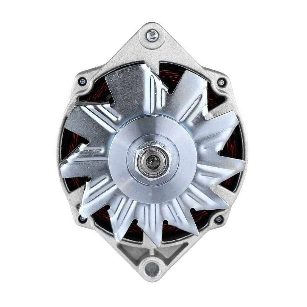 12 Volt 61 Amp Alternator With Internal Regulator And External Fan, Clockwise 3 Wire Design 9174973730477