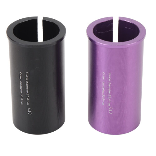 Entretoise adaptatrice pour tige de selle 25,4-30,9 mm finition texturée 1