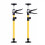 Adjustable Support Pole 2PCS, 88lb, 11-81in, Yellow/Blue 1