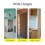 Adjustable Support Pole 2PCS, 88lb, 11-81in, Yellow/Blue 6