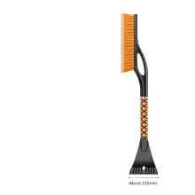 3in1 Heavy Duty Car Snow Scraper Brush and Shovel for Winter Windshield Ice Removal 1pc