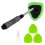 Car Windshield Cleaner with Extendable NonSlip Handle, 180 Rotating Head and 4 Microfiber Pads (Green) 1
