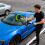 Car Windshield Cleaner with Extendable NonSlip Handle, 180 Rotating Head and 4 Microfiber Pads (Green) 5