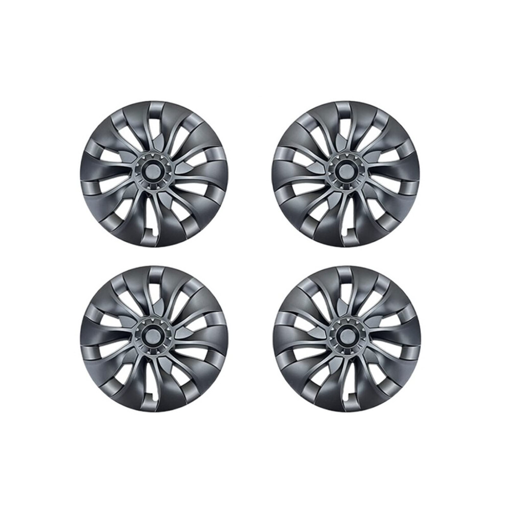 18 Inch Abs Wheel Covers Hubcaps For Tesla Model 3 20162023 With Scratch And Noise Protection Gray 9053599217879