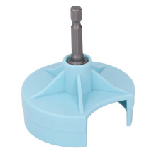 Azul ABS/Acero Adaptador para máquina de tejer 48/40/22