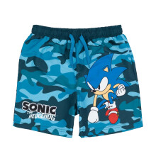 (12-13 Years, Blue) Sonic The Hedgehog Boys Swim Shorts