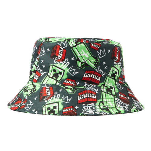 Minecraft Minecraft Childrens/Kids Creeper Bucket Hat