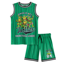 (4-5 Years, Green) Teenage Mutant Ninja Turtles Boys Sewers Of N.Y.C Basketball Kit