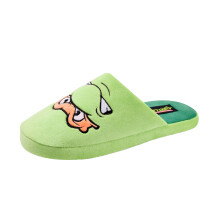 (9 UK-10 UK, Green) Teenage Mutant Ninja Turtles Mens Character Faces Mule Slippers