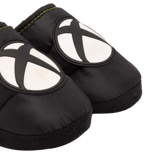 Xbox (3 UK, Black/White/Green) Xbox Boys Slippers 2