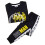 Batman (9-10 Years, Black/White/Yellow) Batman Boys Pyjama Set 3
