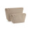 BagBase (18cm x 9cm x 19cm, Sand) Bagbase Felt Accessory Bag 3