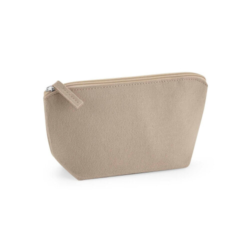 BagBase (18cm x 9cm x 19cm, Sand) Bagbase Felt Accessory Bag 1