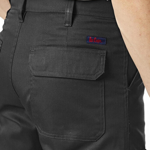 Lee Cooper (30S, Black) Lee Cooper Mens Plain Cargo Trousers 1