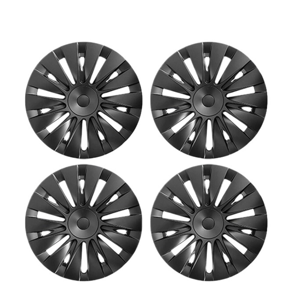 19 Inch Full Coverage Blade Wheel Covers, Impact Resistant Hubcaps For Tesla Model Y 20202024 9053599218302