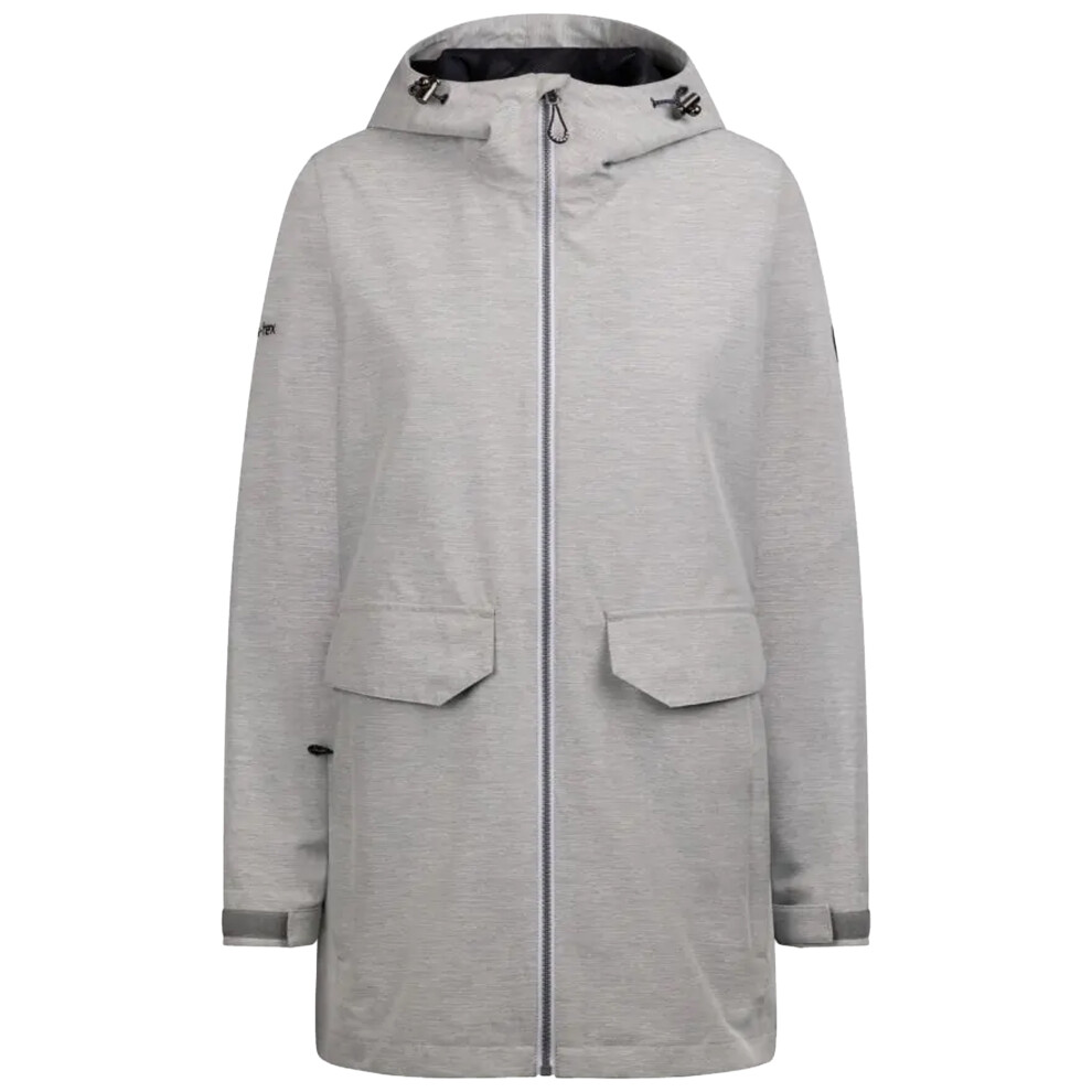 Trespass (3Xl, Platinum Marl) Womens/Ladies Crystals Waterproof Jacket Silver,Multicoloured