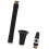 Bb Keyless ABS Clarinet with Case and Reeds, Lightweight Beginner Woodwind for Practice 1