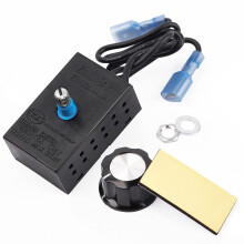 Fireplace Fan Speed Controller 120V Rheostat Variable Speed Switch for Wood Stove and Blower Fan