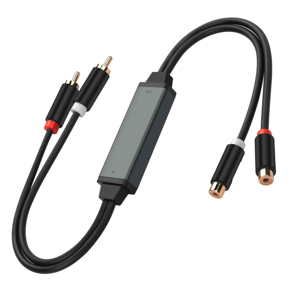 Ground Loop Noise Isolator For Rca Car And Home Audio, Hum Eliminator With Clear Sound Quality 9169991829487